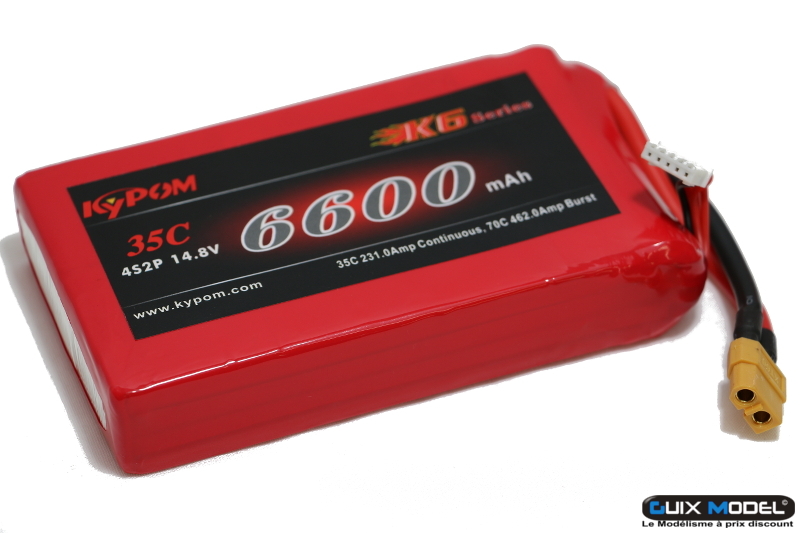 Accu lipo Kypom 6600mAh 4S