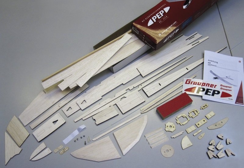 Planeur PEP 1000mm Graupner à construire Planeurs