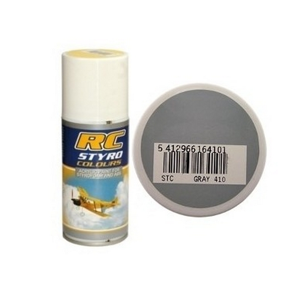 Bombe de peinture gris rc styro (150ml) Peinture
