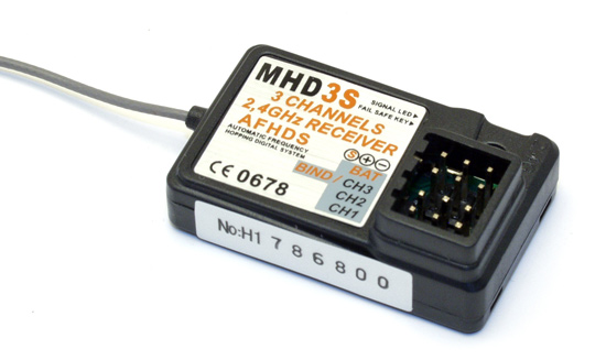 Radio MHD3S avec lipo et recépteur Radios